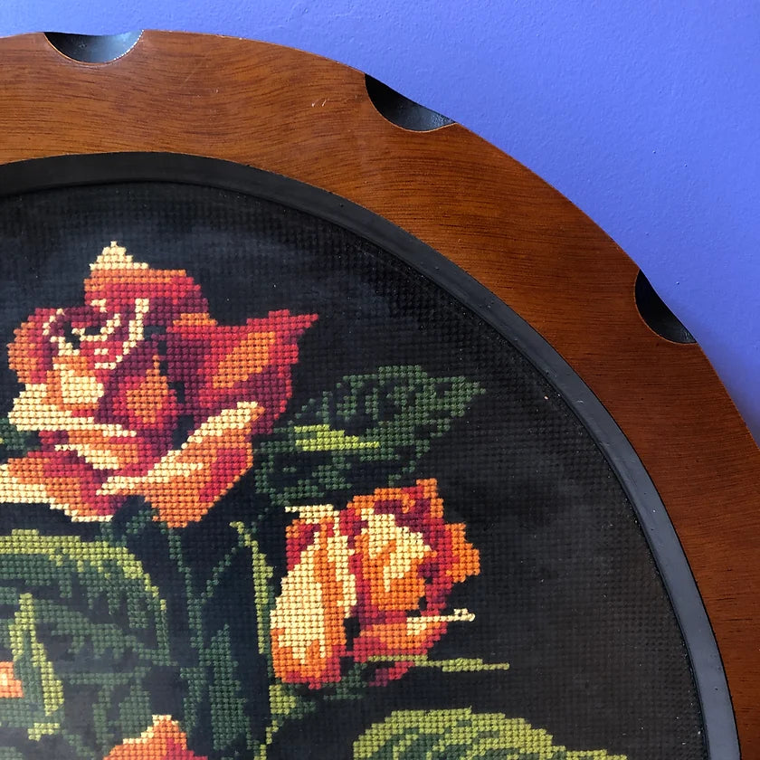 Cavena roses, forme ovale