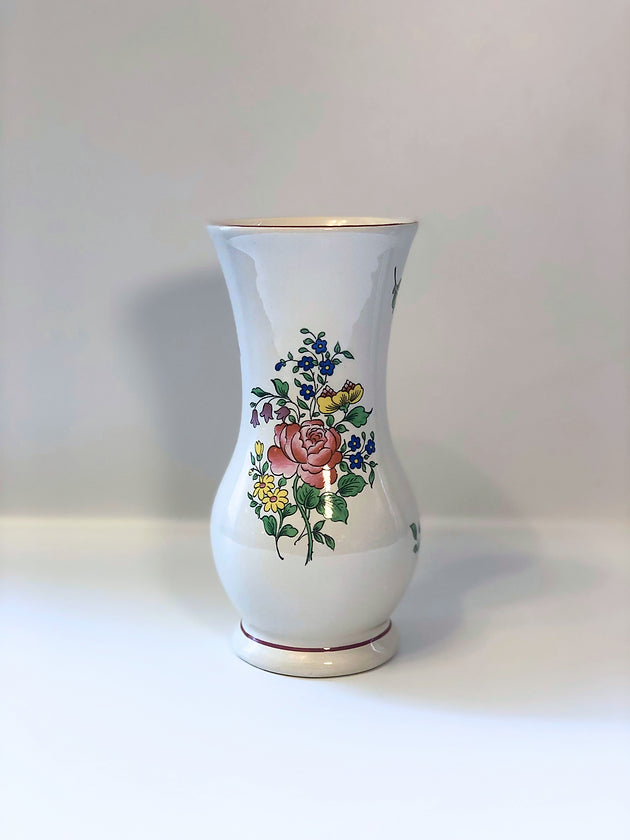Vase en faïence Luneville