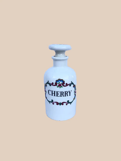 Bouteille Cherry en porcelaine