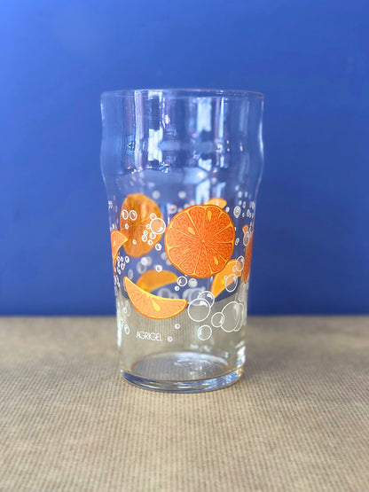 Grands verres à motifs (fruits)