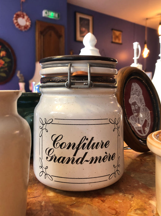 Pot céramique (confiture grand-mère)