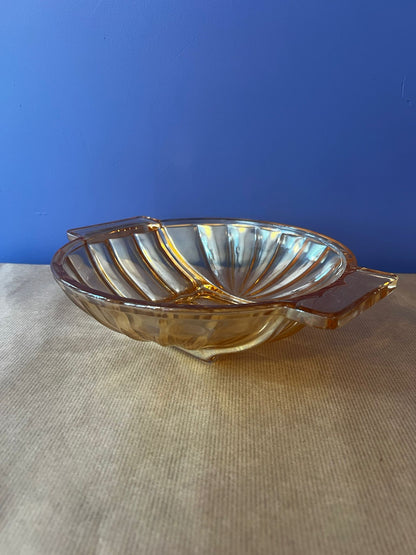 Vide poche vintage irisé (jaune)