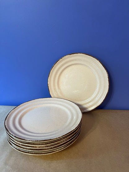 Service assiettes (plates, creuses, desserts, et bols)