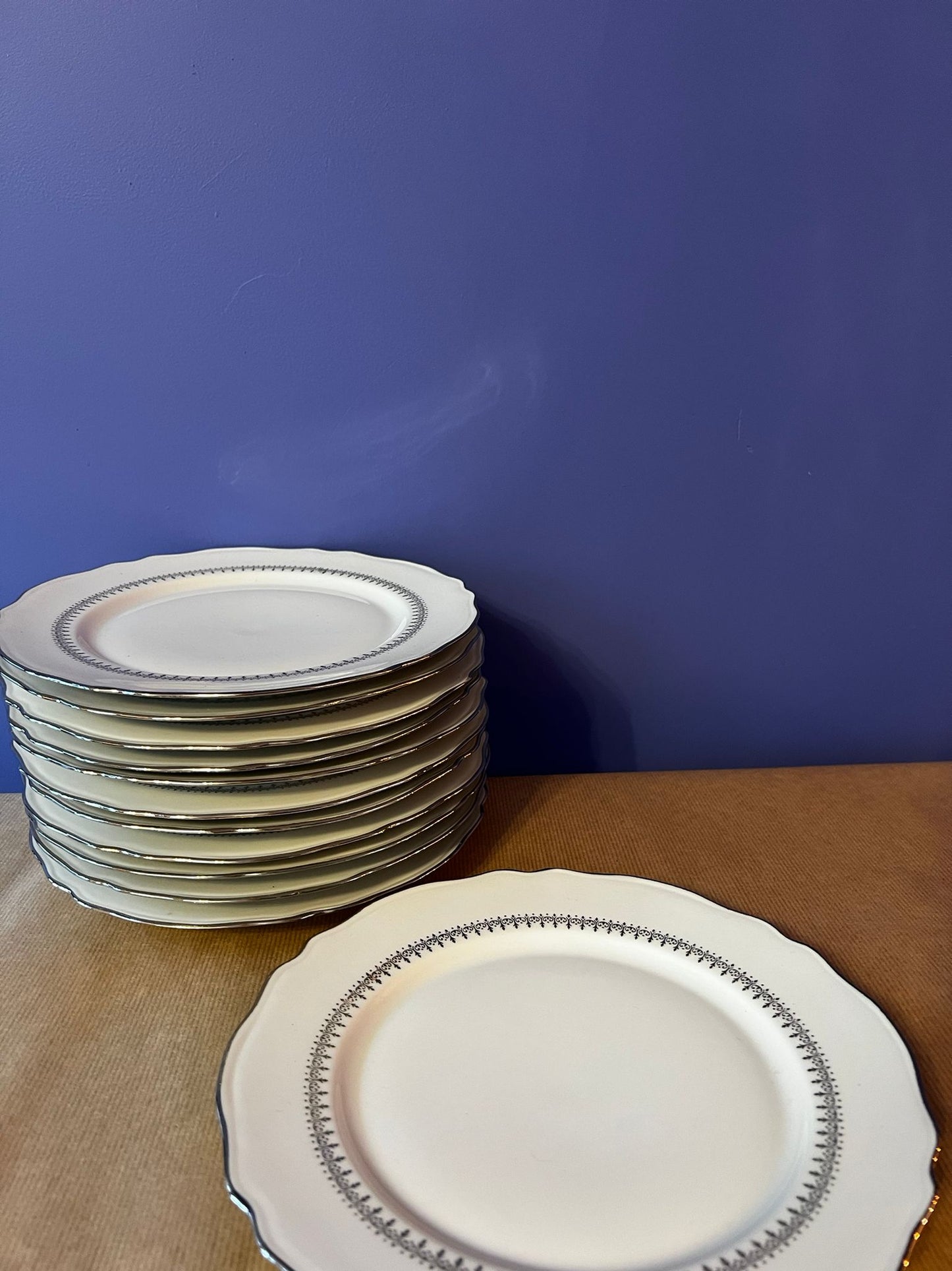 Assiettes en porcelaine du Berry